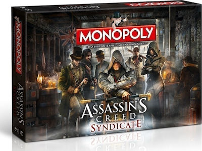 Winning Moves Joc de Masă Monopoly Assassins Creed : Syndicate pentru 2-6 Jucători 8+ Ani