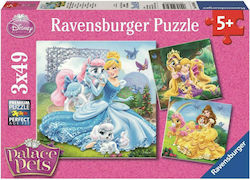 Παιδικό Puzzle Disney Princess: Βασιλικά Ζωάκια 147pcs για 5+ Ετών Ravensburger