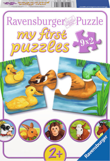 Kids Peg Puzzle My First Puzzle for 2++ Years 9pcs 07331 Ravensburger