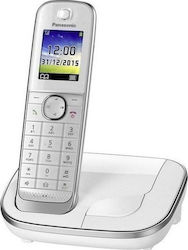 Panasonic KX-TGJ310 Telefon fără fir cu funcție de ascultare deschisă Alb