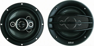 Akai Car Speaker Set CA007A-CV654C 6.5" with 120W RMS (4 Way)