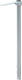 Seca 224 Wall-Mounted Stadiometer with Maximum Measuring Height up to 200 cm