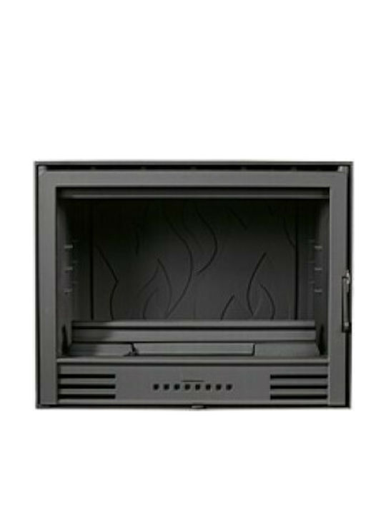 Salgueda Insert 700 C Ενεργειακό Τζάκι Κασέτα Ξύλου Αερόθερμο 14kW Ίσιο με Ανοιγόμενη Πόρτα