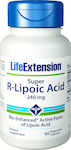 Life Extension Super R Lipoic Acid 60 veg. caps 60 caps Unflavoured