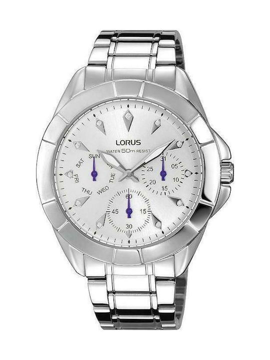 Lorus Uhr Chronograph mit Silber RP635CX9