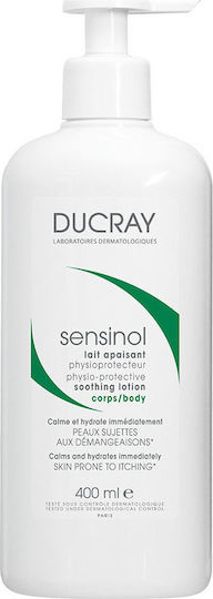 Ducray Sensinol Loțiune Hidratantă de Reconstrucție pentru Corp pentru Ten Sensibil 400ml