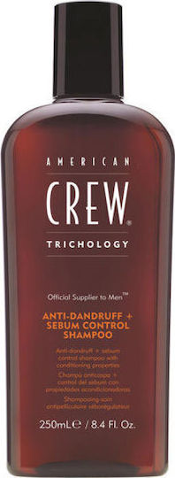 American Crew Sampon De Par Anti-Mătreață Și Control Sebum Pentru Toate Tipurile De Păr 250ml
