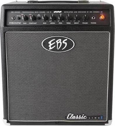 EBS Classic DROME-12 Bass DCL Combo Ενισχυτής Ηλεκτρικού Μπάσου 1 x 12" 150W Μαύρος