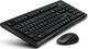 A4Tech Wireless Desktop Padless 7100n Tastatur & Maus Set Englisch UK Weiß