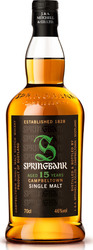 Springbank 15 Годишно 700мл Сингъл Малц Уиски 15 Години От Шотландия 46% 700мл
