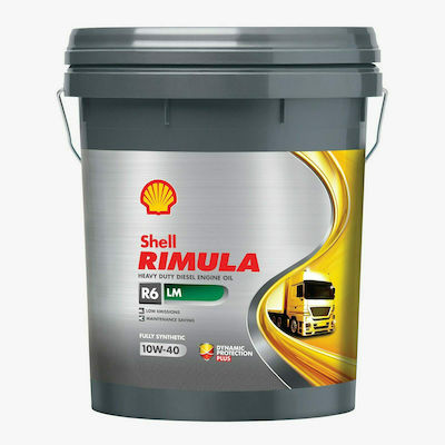 Shell Λάδι Αυτοκινήτου Rimula R6 LM 10W-40 20lt