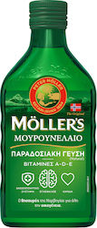 Möller’s Масло От Черен Дроб На Треска Традиционен Вкус 250ml Möller’s Масло От Черен Дроб На Треска Традиционен Вкус 250ml