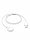 Apple Apple Watch Magnetisches Ladekabel (1m) Tragbare Ladegeräte für Apple Watch Weiß