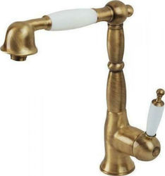 Bugnatese Oxford Zähler mit Dusche Bronze