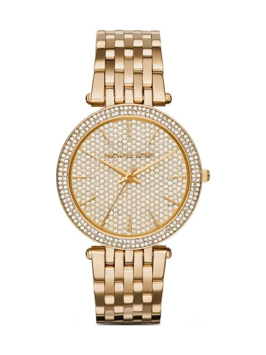 Michael Kors Darci Watch with Gold Metal Bracelet