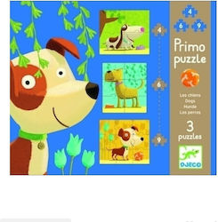 Kids Peg Puzzle 9pcs Djeco