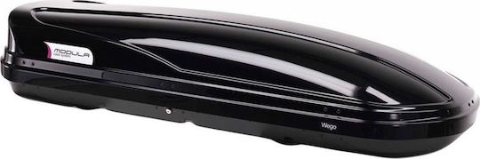 Modula Wego Car Roof Box with Double Opening and 450lt Capacity Μαύρη Γυαλιστερή