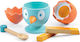 Djeco Wooden Egg with Egg Carton for 4+ Years