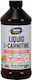 Now Foods Liquid L-Carnitine Συμπλήρωμα Διατροφής με Καρνιτίνη 1000mg και Γεύση Citrus 473ml