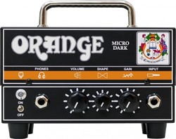 Orange Micro Dark Λαμπάτη Κεφαλή Ηλεκτρικής Κιθάρας 20W Μαύρη