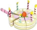 Le Toy Van Vanilla Birthday Cake από Ξύλο για 3+ Ετών