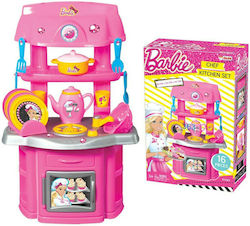 Dede Kinderküche Κουζίνα Barbie Barbie für 3+ Jahre 16Stück 01503