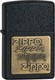Zippo Crackle Logo Winddichter Feuerzeug Flamme Gold