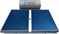 Advance Solar Evo Încălzitor solar de apă 200 litri Sticlă Dublă acțiune cu colector de 3 metri pătrați
