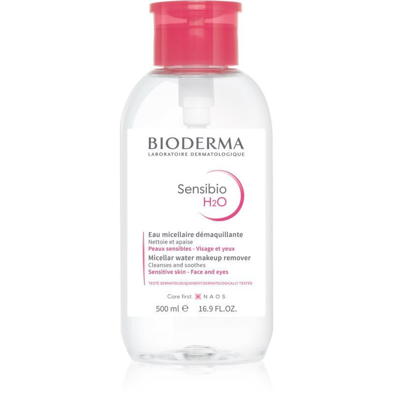 Bioderma Sensibio H2O Micellar Water Αφαίρεσης Μακιγιάζ Προσώπου 500ml
