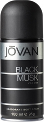 Jovan Black Musk Men Deodorant Bodyspray Αποσμητικό σε Spray 150ml