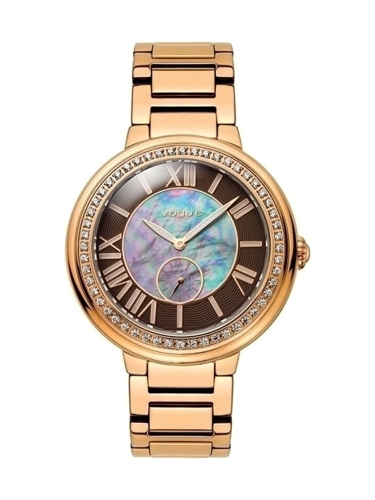 Vogue Watch with Pink Gold Metal Bracelet 97018.2A