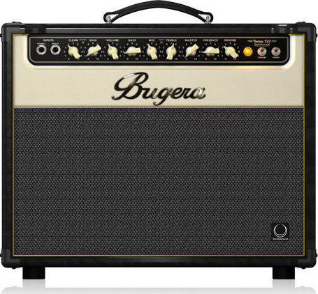 Bugera V22 Infinium Tube Combo Amplifier for Electric Guitar 1 x 12" 22W Black