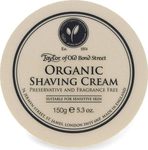 Taylor of Old Bond Street Organic Shaving Cream with Aloe Vera for Sensitive Skin 150gr