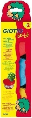 Giotto 3 Giotto Modelling Doughs for 2+ Years Various Colors 3 Can Pack 1 Piece