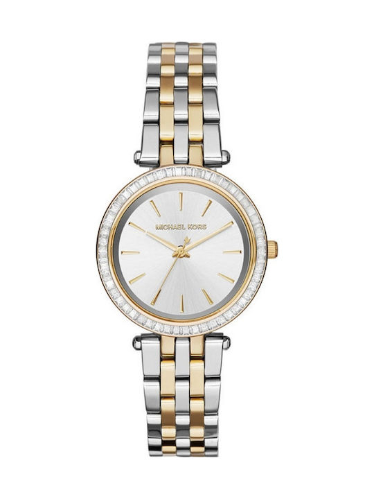Michael Kors Darci Damenuhren 33mm Batterie mit Silber Rostfreier Stahl Armband