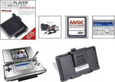 Datel Касета за медиен плейър + 4GB HDD + комплект кабели за DS