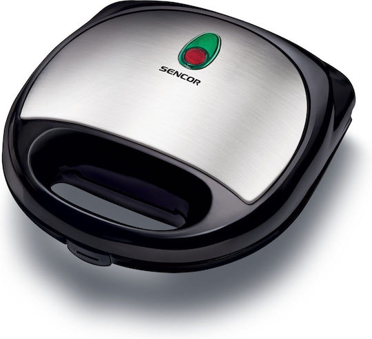Sencor Τοστιέρα για 2 Τοστ 700W Inox
