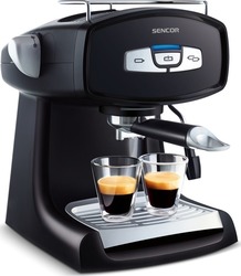 Sencor SES 2010BK Μηχανή Espresso 950W Πίεσης 15bar Μαύρη