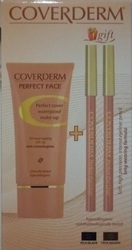 Coverderm Комплект за грим за лице и очи 3 броя