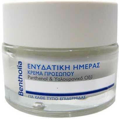 Bentholia 24ωρη Ενυδατική Κρέμα Προσώπου Ημέρας με Υαλουρονικό Οξύ 50ml