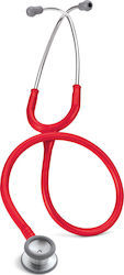 3M Littmann Classic II Pediatric Παιδιατρικό Στηθοσκόπιο Non Chill με Διπλό Κώδωνα Κόκκινο 3M Littmann Classic II Pediatric Παιδιατρικό Στηθοσκόπιο Non Chill με Διπλό Κώδωνα Κόκκινο