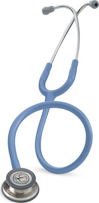 3M Littmann Classic III Adults Non Chill Double Head Stethoscope Light Blue