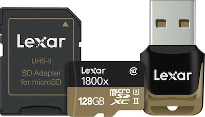 Lexar Professional 1800x microSDXC 128GB Clasa 10 U3 UHS-II