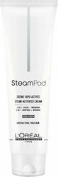 L'Oreal Professionnel SteamPod Κρέμα Θερμοπροστασίας Μαλλιών για Ίσιωμα 2-In-1 για Χονδρά Μαλλιά 150ml