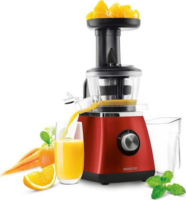 Sencor Juicer Slow Press 400W Red