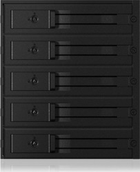 Icy Box Backplane für Festplatten IcyBox 5x3,5" SATA/SAS HDD/SSD auf 3x 5,25 Schwarz (IB-565SSK) Icy Box Backplane für Festplatten IcyBox 5x3,5" SATA/SAS HDD/SSD auf 3x 5,25 Schwarz (IB-565SSK)