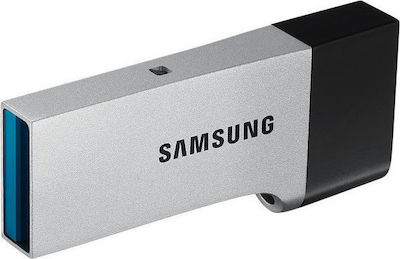 Samsung Duo 128GB USB 3.0 Stick Ασημί
