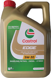 Castrol Συνθετικό Λάδι Αυτοκινήτου Edge Titanium FST 5W-30 LL 4lt
