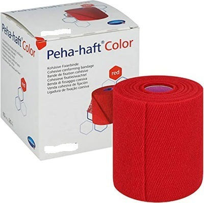 Hartmann Peha-Haft Farb Elastischer Selbstklebender Verband 8cm x 20m Roter