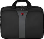 Wenger Legacy Tasche Schulter / Handheld für Laptop 17" in Schwarz Farbe